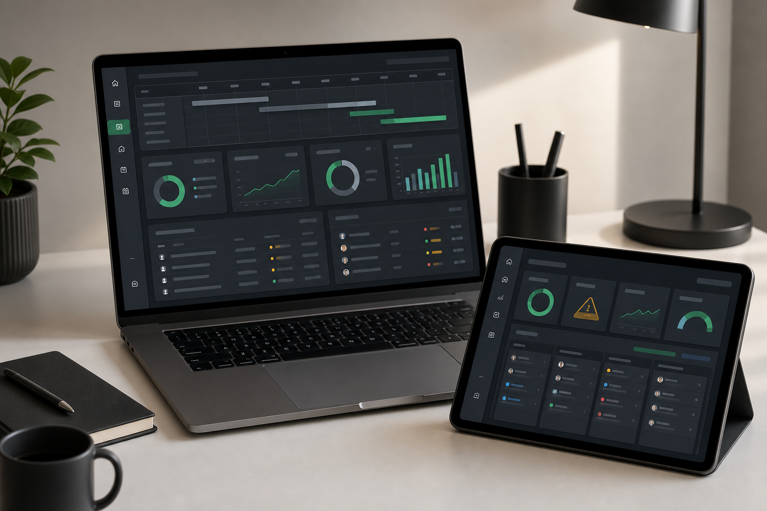 Interface temporaire d'un outil métier numérique